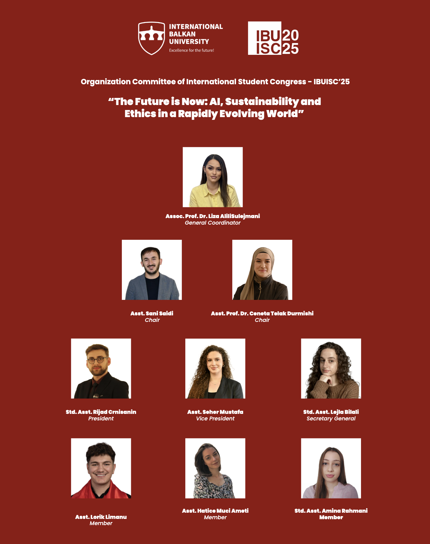 Organization Committee - IBUISC 2025